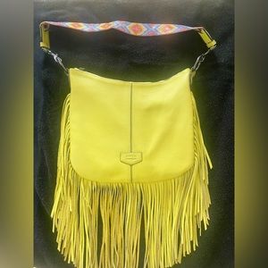 Beautiful Aimee Kestenberg fringe hobo purse